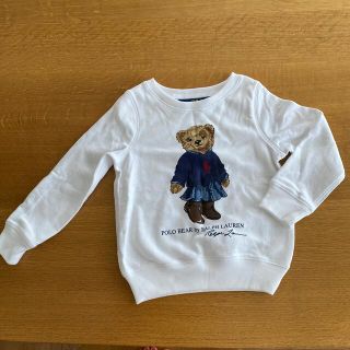 ポロラルフローレン(POLO RALPH LAUREN)の美品！POLO RALPH LAUREN薄手スウェット110cm(Tシャツ/カットソー)