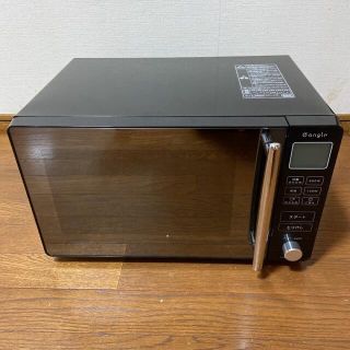 美品 エディオンブランド e angle 電子レンジ ANGMOB5 ブラックの通販