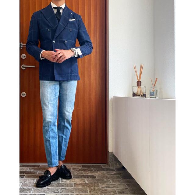 わずご BARNEYS LBM1911 ルビアム コットンダブルジャケット46