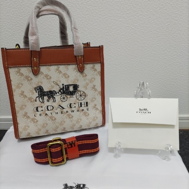 COACH コーチ トートバッグ ハンドバッグ 馬 ホースアンドキャリッジ未使用