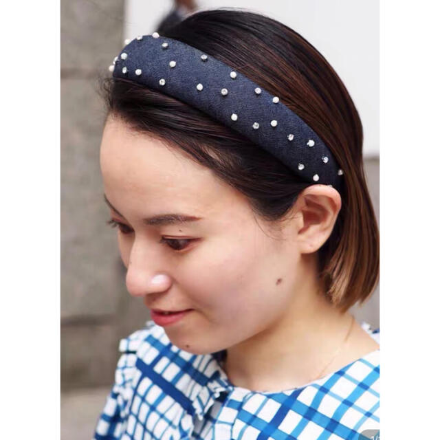 Chapeau d' O パールヘアバンド Pearl Headband レディースのヘアアクセサリー(カチューシャ)の商品写真