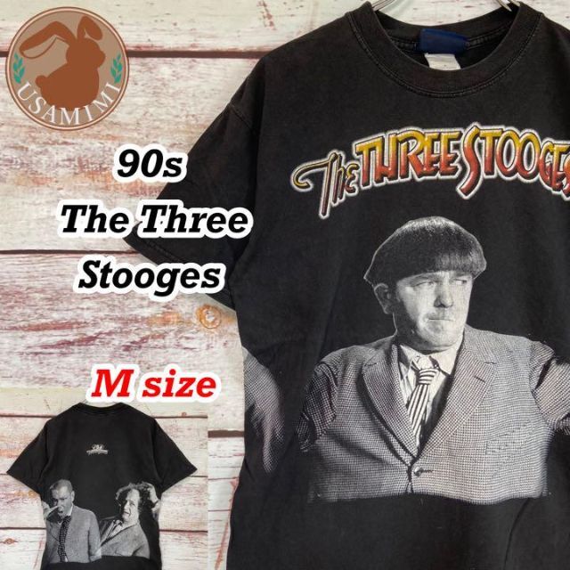 【レア】90s 三ばか大将 The Three Stooges Tシャツ M