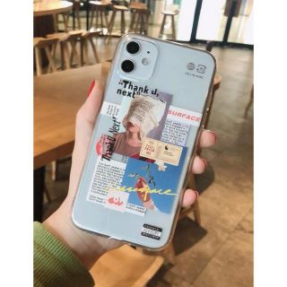 SHEIN ミックスパターン クリア携帯ケース INI★iPhone12mini(iPhoneケース)