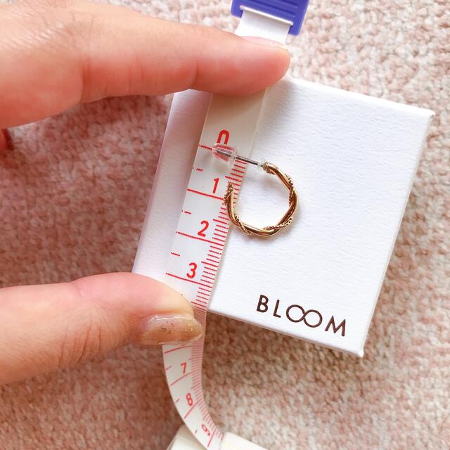 BLOOM(ブルーム)のBLOOM フープピアス レディースのアクセサリー(ピアス)の商品写真