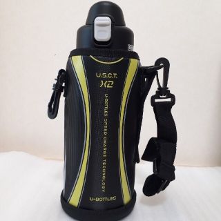 【新品】　FORTEC　和平  水筒　1.0L 　ブラック(水筒)