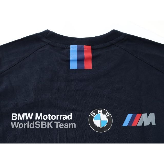 【BMW motorrad】WorldSBK オフィシャル  Tシャツ 紺【L】