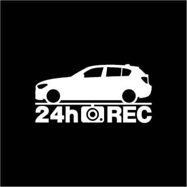 BMW(ビーエムダブリュー)の【ドラレコ】BMW 1シリーズ【F20系】前期型 24時間 録画中 ステッカー 自動車/バイクの自動車(セキュリティ)の商品写真