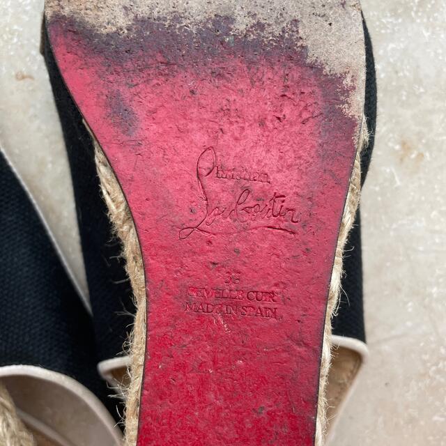 Christian Louboutin(クリスチャンルブタン)のルブタン　サンダル　35 レディースの靴/シューズ(サンダル)の商品写真