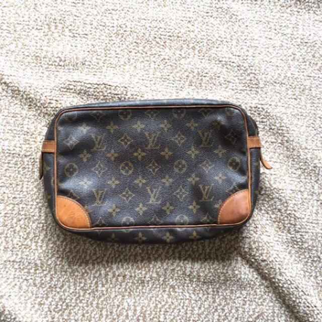 LOUIS VUITTON(ルイヴィトン)のLOUIS VUITTON ルイヴィトン セカンドバッグ メンズ モノグラム 革 メンズのバッグ(その他)の商品写真