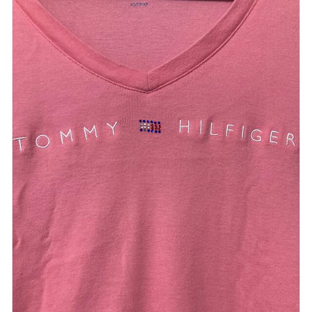 TOMMY HILFIGER(トミーヒルフィガー)のトミーフィルガーTシャツ レディースのトップス(Tシャツ(半袖/袖なし))の商品写真