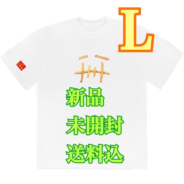 CACTUS(カクタス)の★送料込・新品・L★TRAVIS SCOTT MCDONALD’S トラビス メンズのトップス(Tシャツ/カットソー(半袖/袖なし))の商品写真