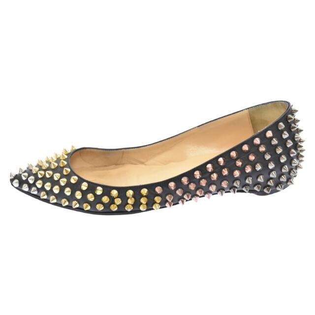 CHRISTIAN LOUBOUTIN クリスチャンルブタン FOLLIES SPIKES FLAT