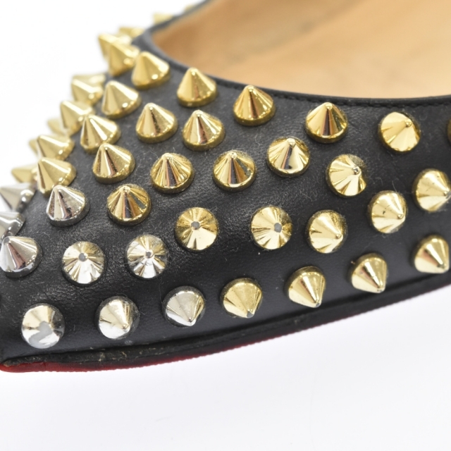 CHRISTIAN LOUBOUTIN クリスチャンルブタン FOLLIES SPIKES FLAT
