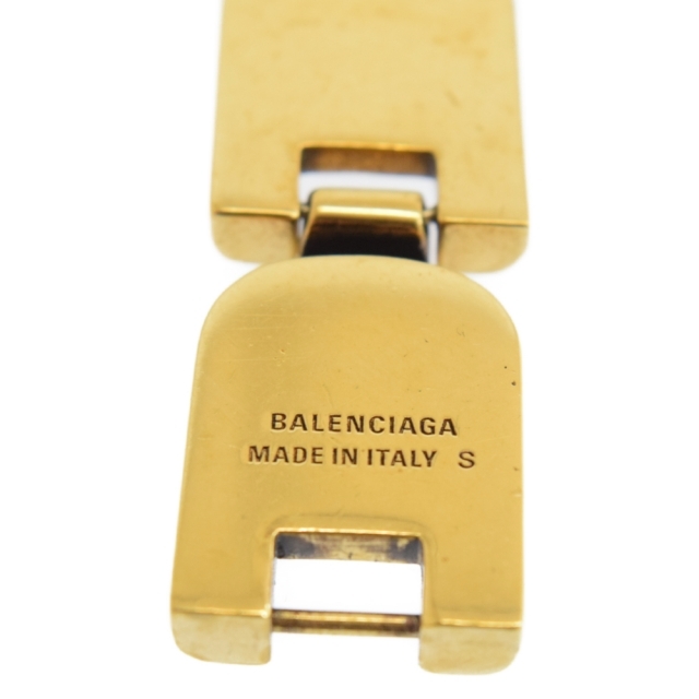 超特価 Balenciaga - BALENCIAGA バレンシアガ Logo Engraved Bracelet