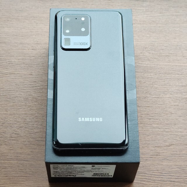 SAMSUNG(サムスン)のGalaxy S20 Ultra デュアルSIM SM-G9880 ジャンク スマホ/家電/カメラのスマートフォン/携帯電話(スマートフォン本体)の商品写真