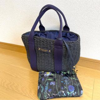 ブルーレーベルクレストブリッジ(BLUE LABEL CRESTBRIDGE)の【ひーちゃん様専用】ブルーレーベルクレストブリッジ　カゴバック(かごバッグ/ストローバッグ)