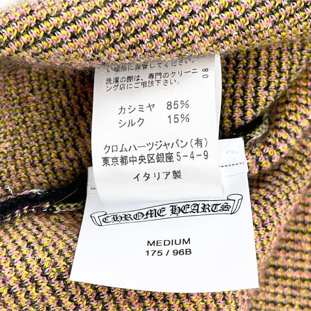 希少 新品未使用クロムハーツ マッティボーイ セックスレコーズ カシミヤ ニット