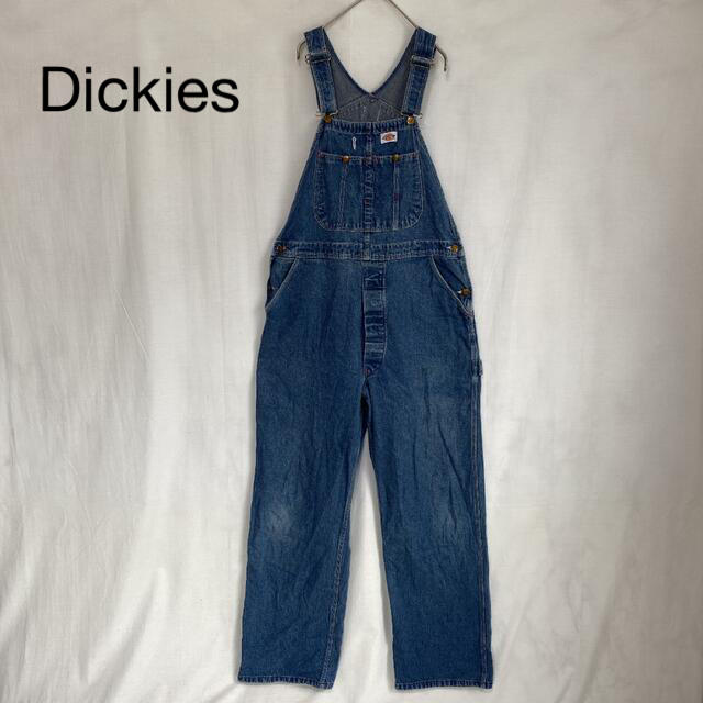 Dickies ディッキーズ　オーバーオール　白タグ　80's  USA製