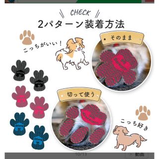 犬 滑り止め 犬用靴 犬 靴下 ペット用　犬用滑り止めシール　肉球滑り止め　老犬(犬)