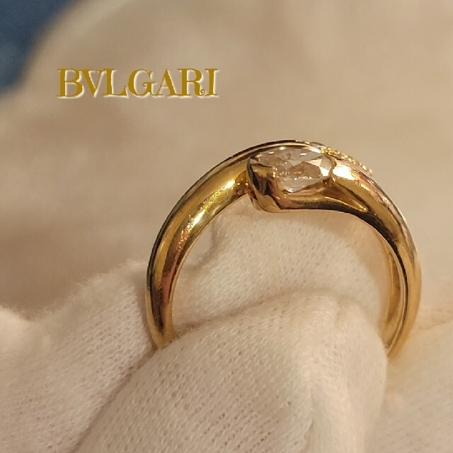 レア　稀少　BVLGARI　ブルガリ　リング　アストレア　ダイヤモンド　750