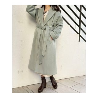 マジェスティックレゴン(MAJESTIC LEGON)の【L/グリーン】Ladyロングガウンコート(その他)