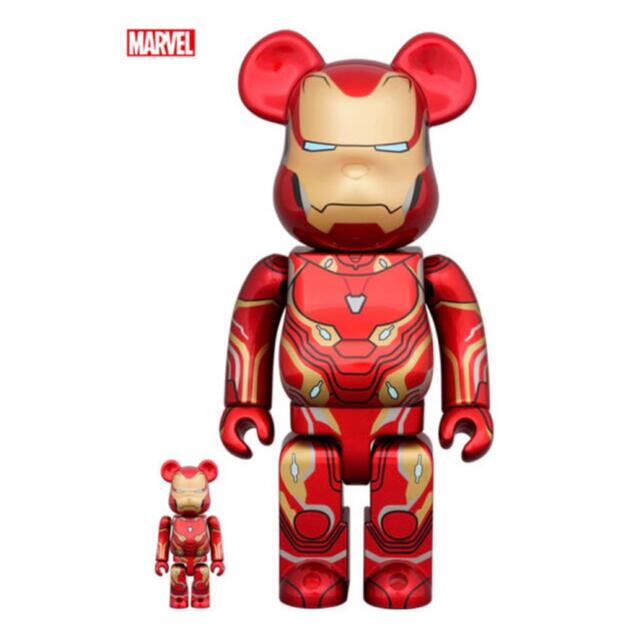 BE@RBRICK IRON MAN MARK 50 100％ & 400％MARK50