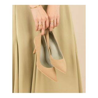 ランダ(RANDA)の【BEIGE】RANDA/ポインテッドトゥハイヒールパンプス(ハイヒール/パンプス)