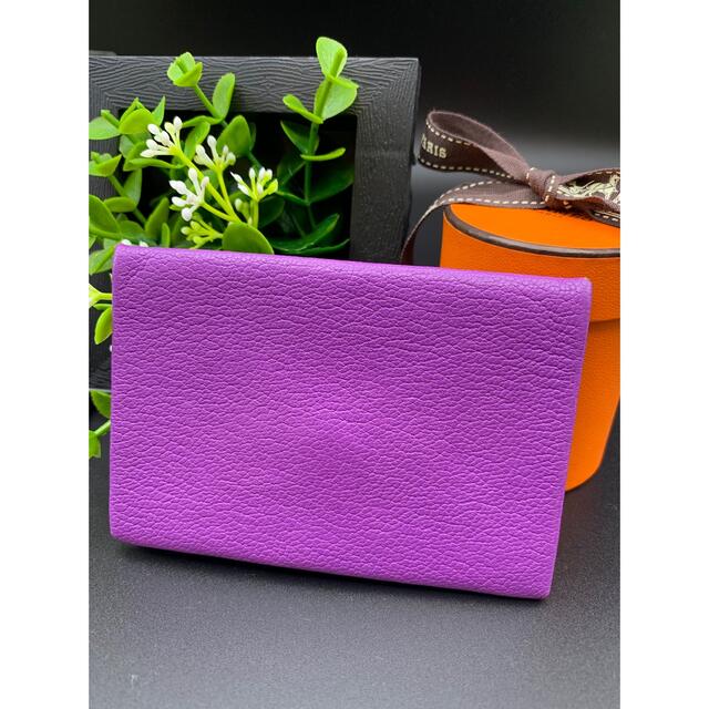 HERMES カルヴィ カードケース エルメス ⬜︎O刻印 名刺入れ 小銭入れ