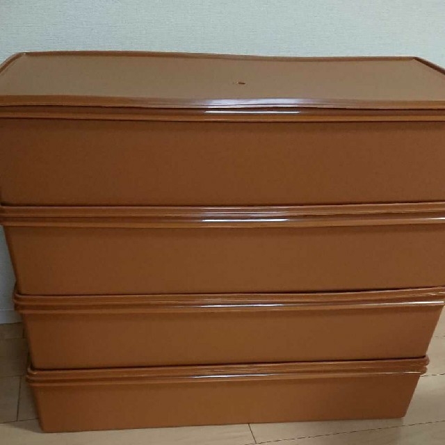 Tupperware タッパーウェア ロングスーパーケース 4個セット