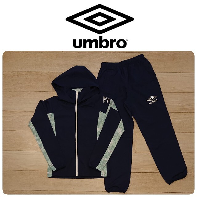 UMBRO(アンブロ)の値下げ　umbro　アンブロ　スポーツウェア　レディース　ジャージ上下　テニス スポーツ/アウトドアのテニス(ウェア)の商品写真