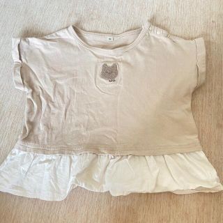 100cm 夏服 女の子 2枚セット(Tシャツ/カットソー)