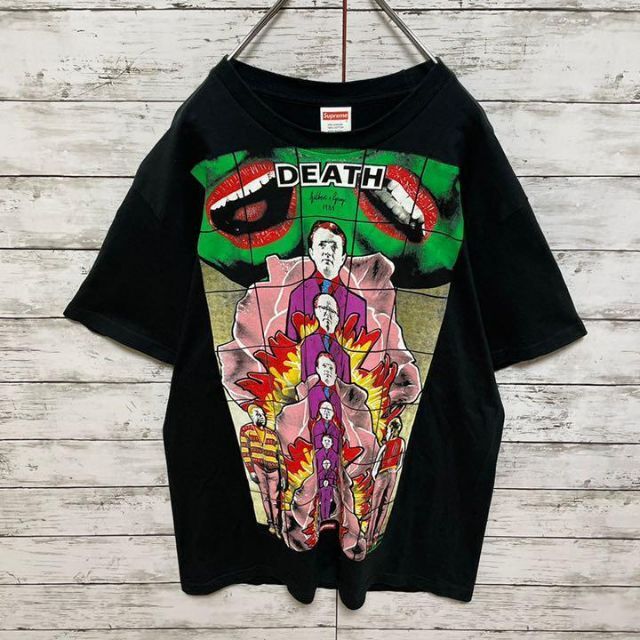 【入手困難】シュプリーム☆ビックロゴ 人気デザイン 半袖Tシャツ 即完売品