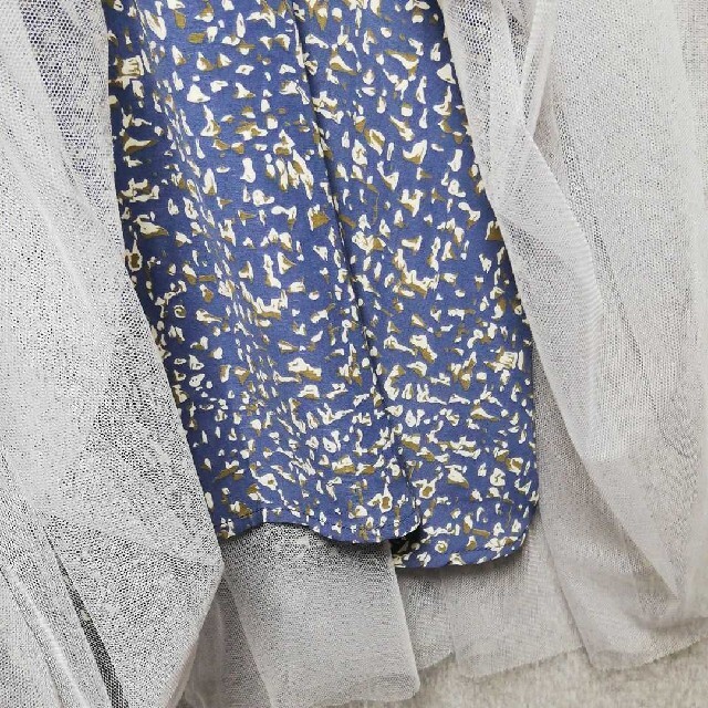 EASTBOY(イーストボーイ)のEASTBOY　フレアチュールスカート レディースのスカート(ロングスカート)の商品写真