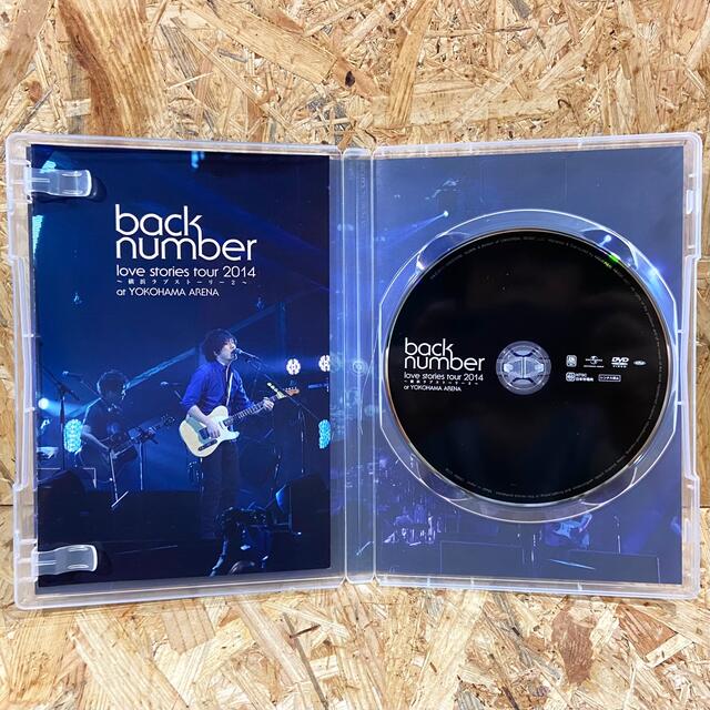 BACK NUMBER(バックナンバー)の“love　stories　tour　2014～横浜ラブストーリー2～” DVD エンタメ/ホビーのDVD/ブルーレイ(ミュージック)の商品写真