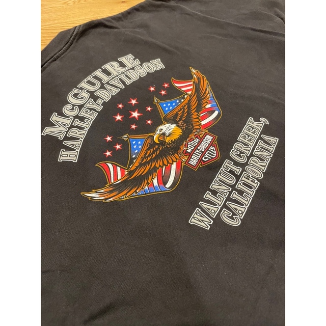 Harley Davidson(ハーレーダビッドソン)の【送料無料】Harley Davidson ハーレーダビットソン メンズ 一点物 メンズのトップス(Tシャツ/カットソー(半袖/袖なし))の商品写真