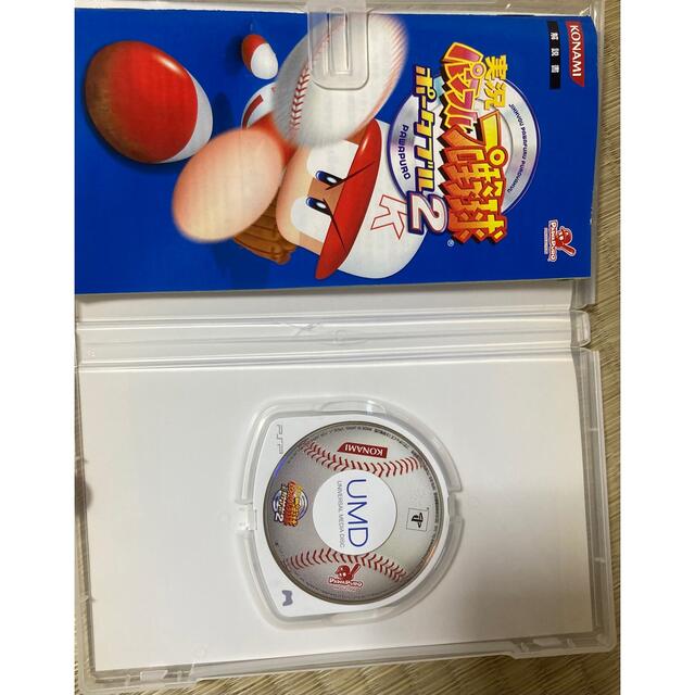 KONAMI(コナミ)の【懐かしのゲーム】実況パワフルプロ野球ポータブル2 PSP エンタメ/ホビーのゲームソフト/ゲーム機本体(家庭用ゲームソフト)の商品写真