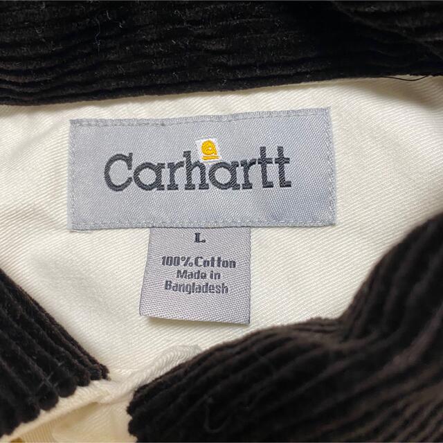 carhartt(カーハート)の90s 古着 カーハート コーデュロイ シャツ ビッグシルエット ゆるだぼ メンズのトップス(シャツ)の商品写真