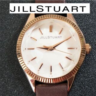 ジルスチュアート(JILLSTUART)の【稼働品】JILL STUART　 レディース腕時計　電池、ベルト交換済 (腕時計)