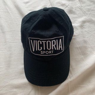 ヴィクトリアズシークレット(Victoria's Secret)のヴィクトリアシークレット　黒キャップ(キャップ)