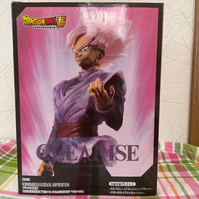 BANDAI(バンダイ)のドラゴンボール超　CLEARISE 超サイヤ人　ロゼゴクウブラック　フィギュア ハンドメイドのおもちゃ(フィギュア)の商品写真