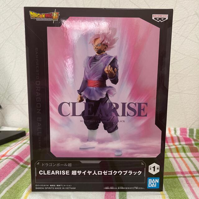 BANDAI(バンダイ)のドラゴンボール超　CLEARISE 超サイヤ人　ロゼゴクウブラック　フィギュア ハンドメイドのおもちゃ(フィギュア)の商品写真