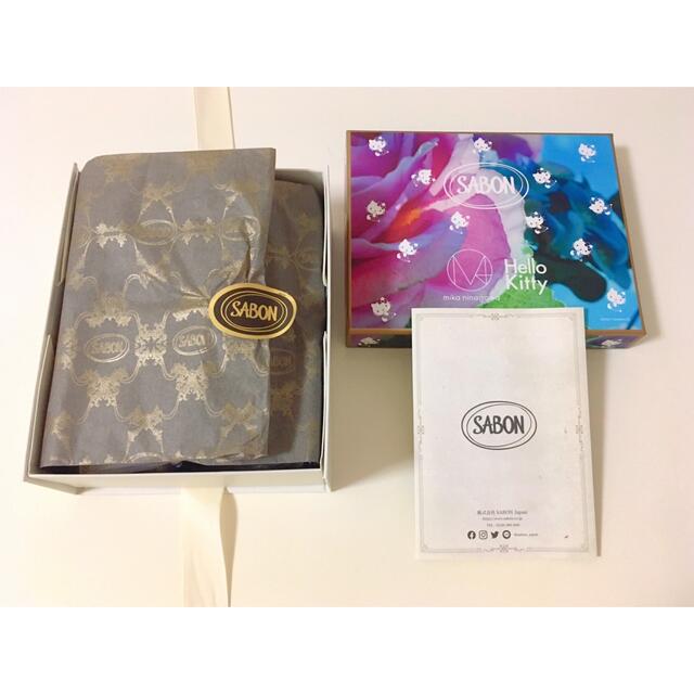 SABON(サボン)のSABON  ミネラルパウダー　ハートスプーン♡ キティBOX入り コスメ/美容のボディケア(入浴剤/バスソルト)の商品写真