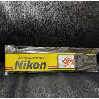 ニコン(Nikon)のNikon ニコン ソウルオリンピック記念 カメラストラップ 黒色×黄色×赤色 (その他)