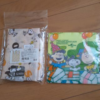 スヌーピー(SNOOPY)のスヌーピー　ジッパーバッグ三枚セット、エコバッグ(エコバッグ)