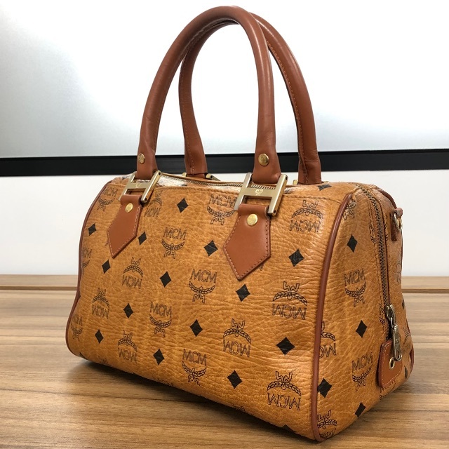 MCM - 【値下げ中】エムシーエム MCM ミニボストンバッグ ハンドバッグ