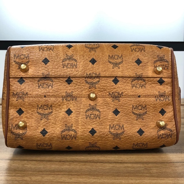 MCM(エムシーエム)の【値下げ中】エムシーエム MCM ミニボストンバッグ ハンドバッグ ヴィセトス レディースのバッグ(ハンドバッグ)の商品写真