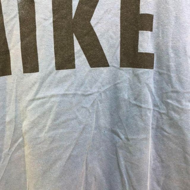NIKE(ナイキ)の90s◆USA製　NIKE 銀タグ　Tシャツ　ブルー　ロゴ　ヴィンテージ メンズのトップス(Tシャツ/カットソー(半袖/袖なし))の商品写真