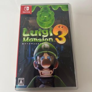 ニンテンドースイッチ(Nintendo Switch)のルイージマンション3 美品(携帯用ゲームソフト)