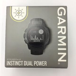 ガーミン(GARMIN)の【新品】Instinct Dual Power/5VS076332(その他)