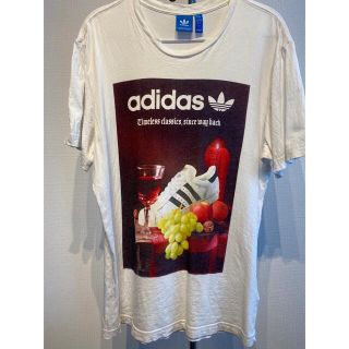 アディダス(adidas)のadidas ロゴ(Tシャツ/カットソー(半袖/袖なし))